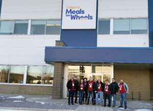 Graham Construction volunteers for Meals on Wheels Calgary